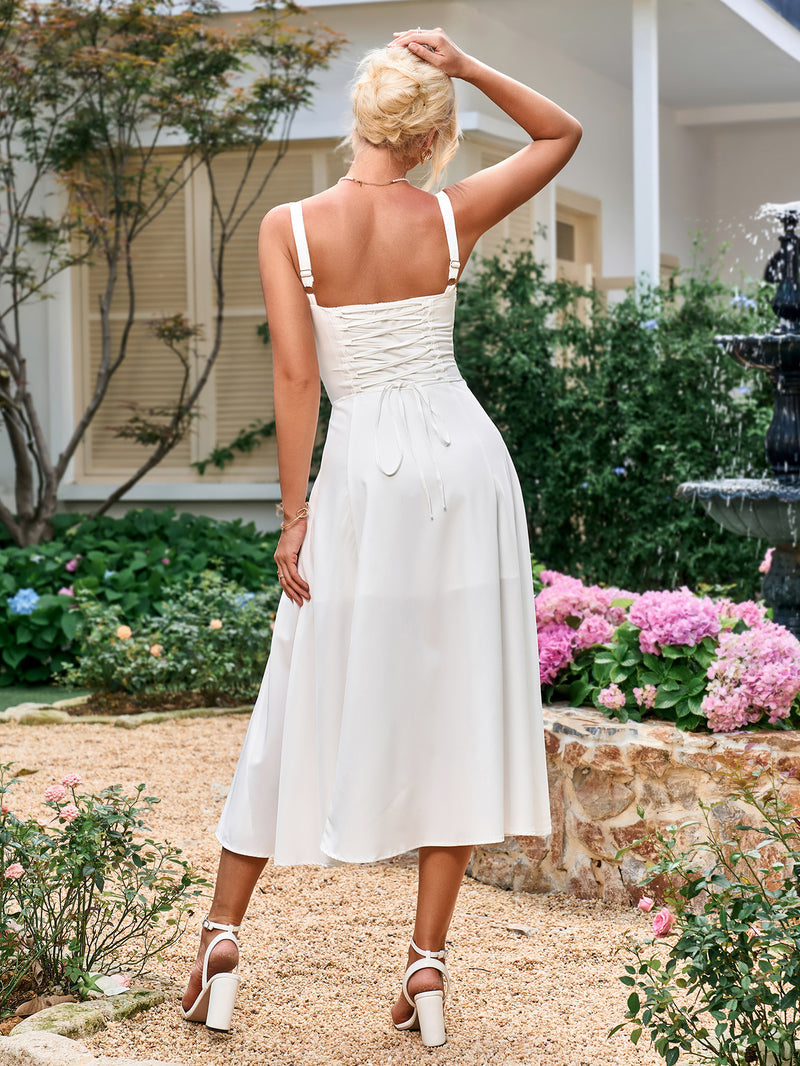 Flowy Corset Sun Dress - Trend Junction