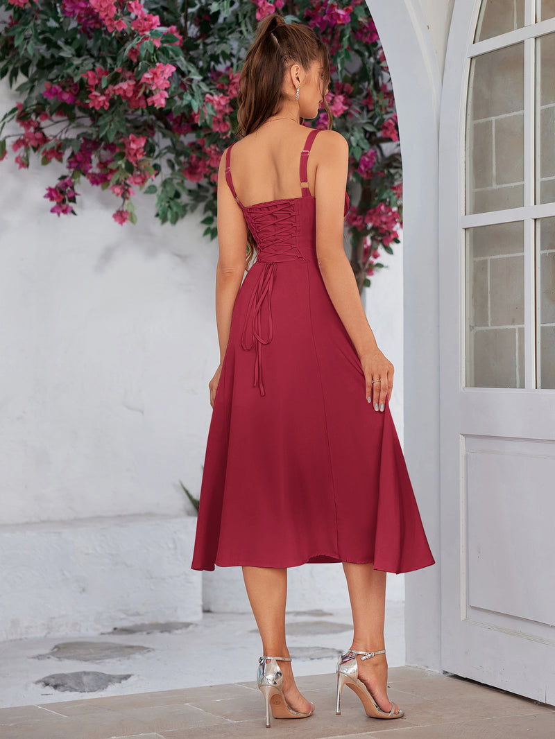 Flowy Corset Sun Dress - Trend Junction