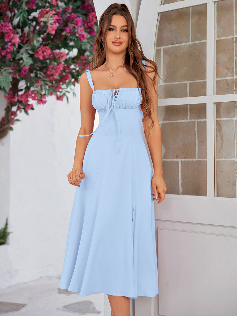 Flowy Corset Sun Dress - Trend Junction