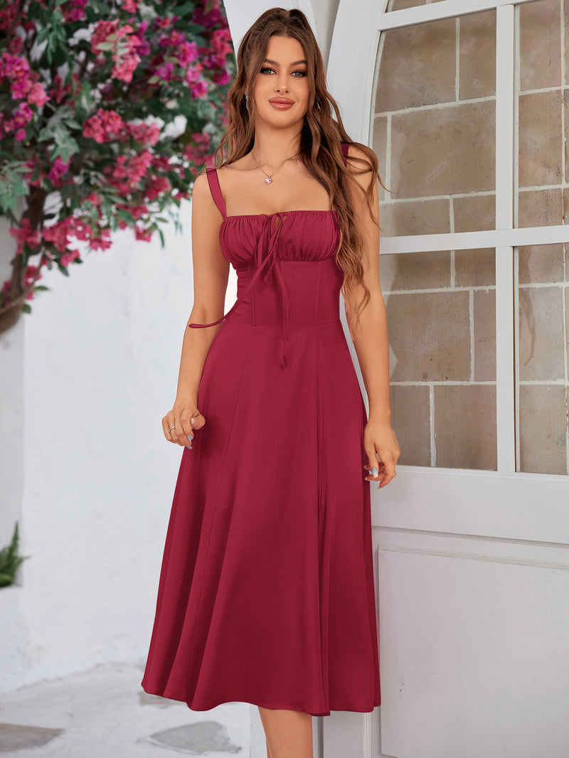 Flowy Corset Sun Dress - Trend Junction