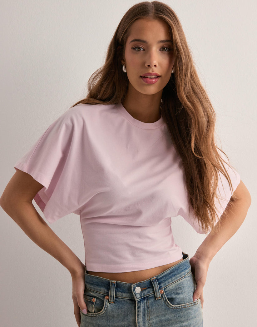 Cloudform™ Wide Sleeve Tee – Comfortable, Stylish Women's Top | Trendy Loose Fit Shirt for Everyday Wear