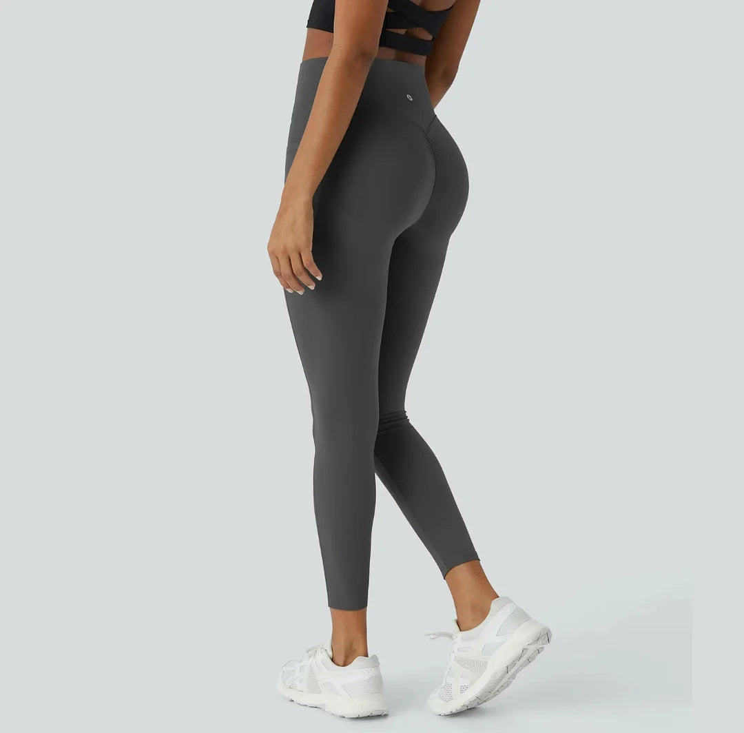 High-Waisted Butt Lifting Leggings – Tummy Control & Pockets - Trend Junction 