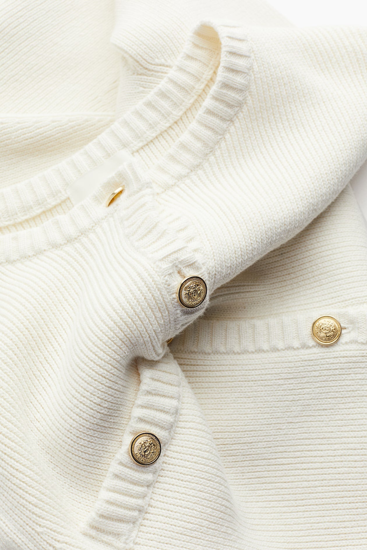 Knit button-front dress - Trend Junction 