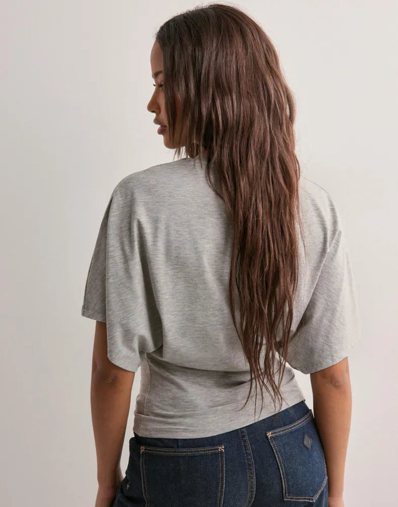 Cloudform™ Wide Sleeve Tee – Comfortable, Stylish Women's Top | Trendy Loose Fit Shirt for Everyday Wear