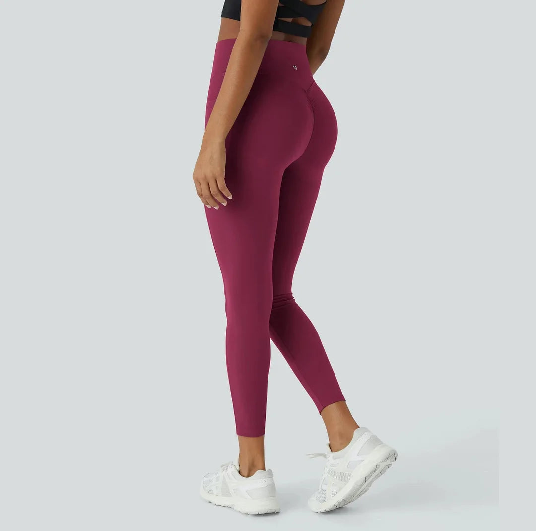 High-Waisted Butt Lifting Leggings – Tummy Control & Pockets - Trend Junction 