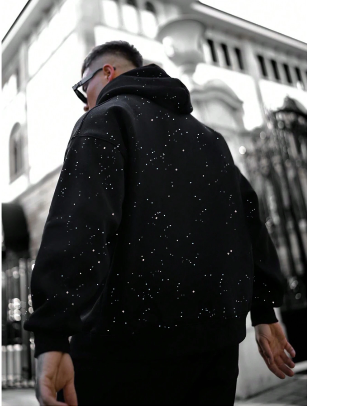 Viral BP Rhinestone Unisex Hoodie - Trend Junction 