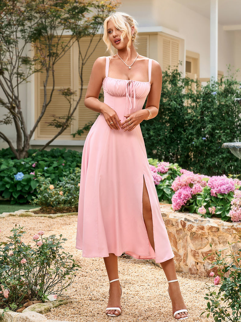 Flowy Corset Sun Dress - Trend Junction 