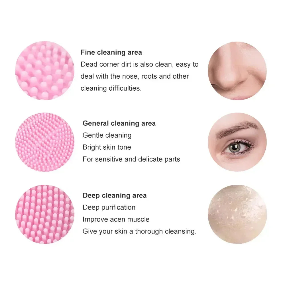 Mini Electric Facial Cleansing Brush - Trend Junction 