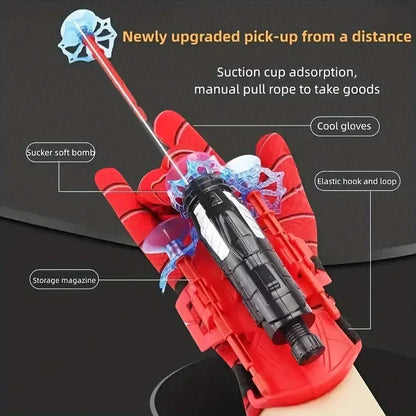 Spider Gloves Wrist Launcher Toy - Trend Junction 