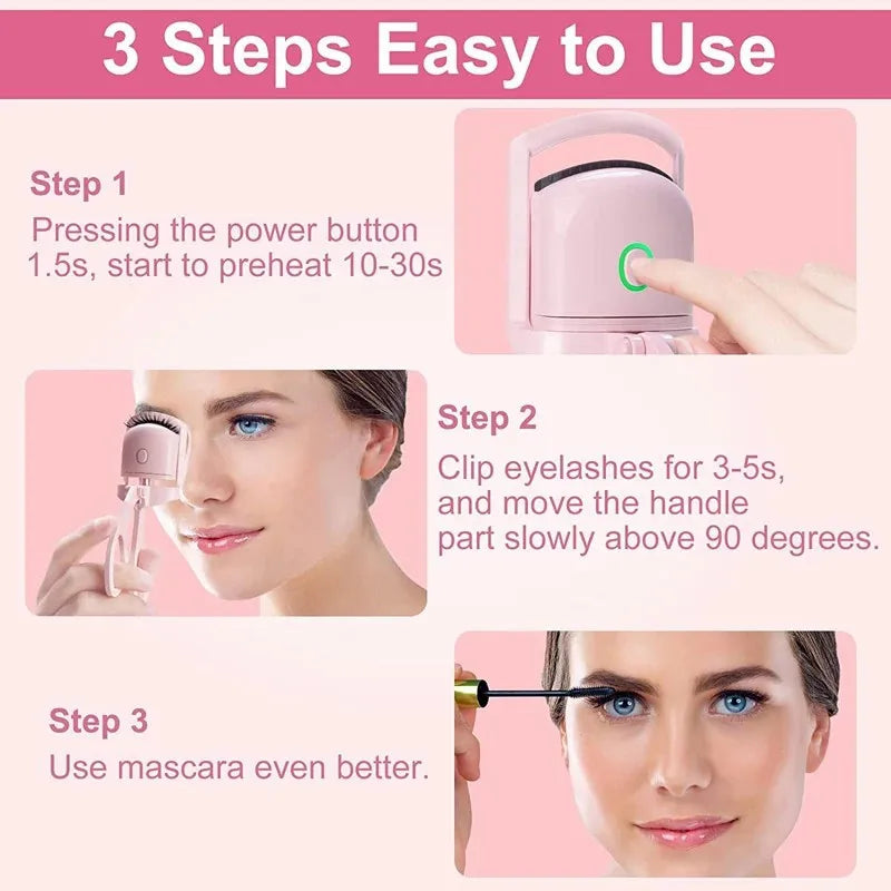 Heated Eyelash Curler - Trend Junction 