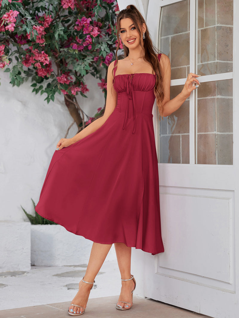 Flowy Corset Sun Dress - Trend Junction 