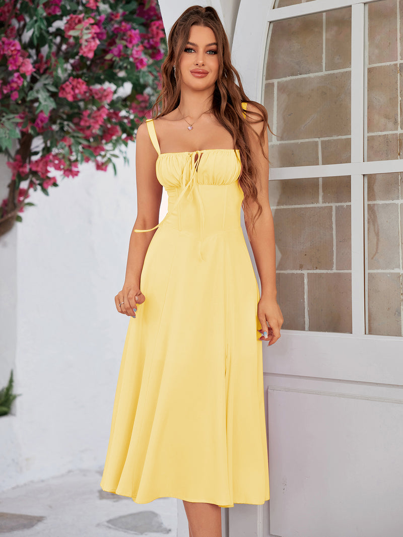 Flowy Corset Sun Dress - Trend Junction 