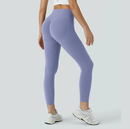 High-Waisted Butt Lifting Leggings – Tummy Control & Pockets - Trend Junction 