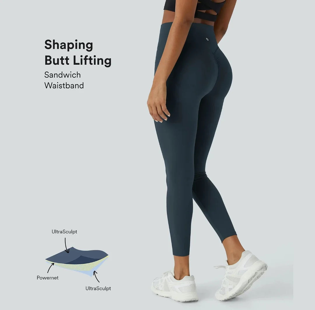 High-Waisted Butt Lifting Leggings – Tummy Control & Pockets - Trend Junction 