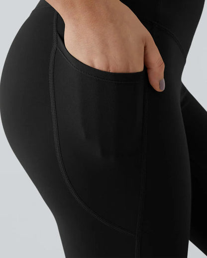 High-Waisted Butt Lifting Leggings – Tummy Control & Pockets - Trend Junction 